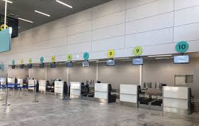 New airport of Santorini
