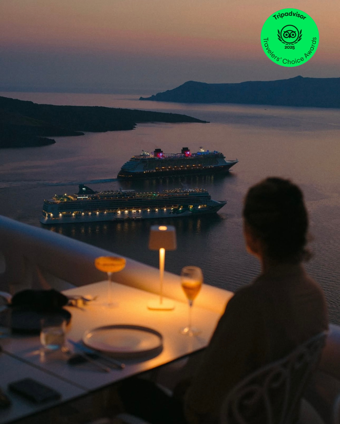 Awards.jpg - Esperisma Bar Restaurant Wins Tripadvisor Travellers’ Choice Award 2025: A Top 10% Global Dining Destination in Santorini
