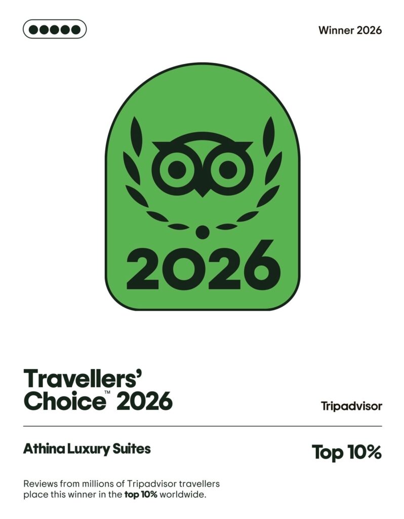 awards - Athina Luxury Suites Named Tripadvisor Travellers’ Choice Winner for 2026 Athina Luxury Suites Named Tripadvisor Travellers’ Choice Winner for 2026
