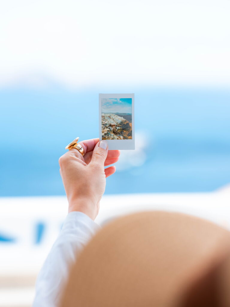 main photo postcards - Postcards from Santorini: Notes from the Edge of the Caldera and Athina Luxury Suites