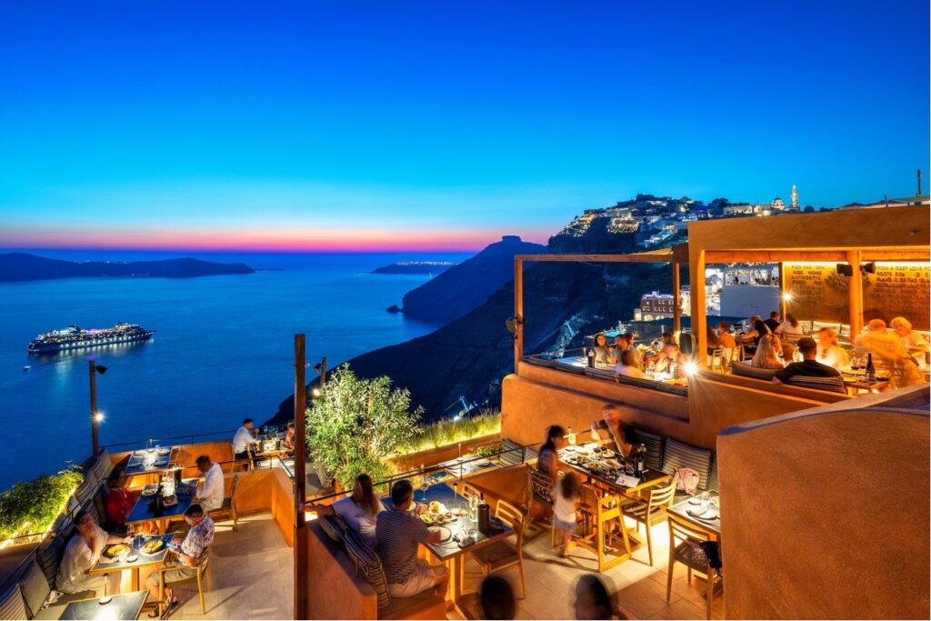 Rizes Gastro Taverna 1 - A Gastronomic Voyage: Rizes Gastro Taverna and Santo Wines Partner for the Ultimate Santorini Wine Tasting Event A Gastronomic Voyage: Rizes Gastro Taverna and Santo Wines Partner for the Ultimate Santorini Wine Tasting Event