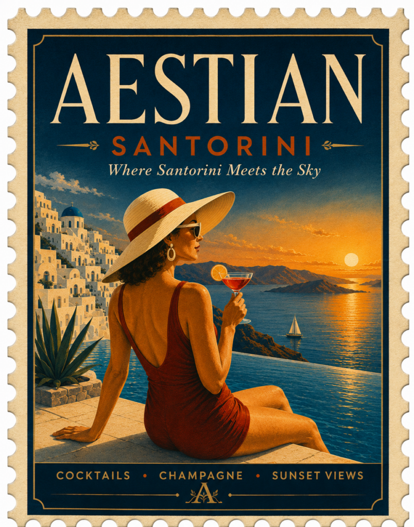 Aestian - Postcards from Santorini: Collecting Stories from the Edge of the Caldera