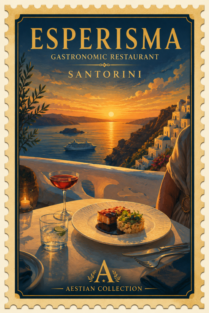 Esperisma Bar-Restaurant - Postcards from Santorini: Collecting Stories from the Edge of the Caldera