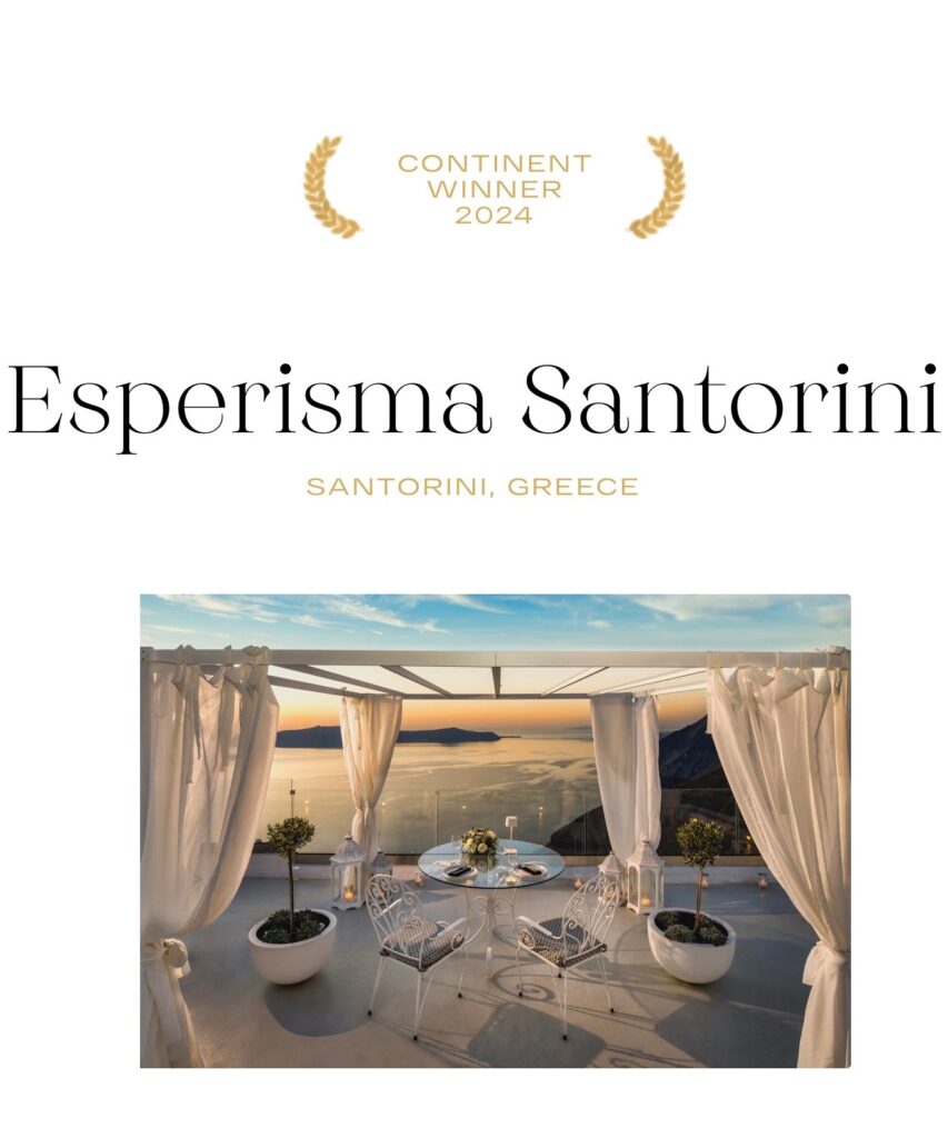 A Journey of Excellence, Supporting Athina Luxury Suites & Esperisma in the World Luxury Awards 2026.