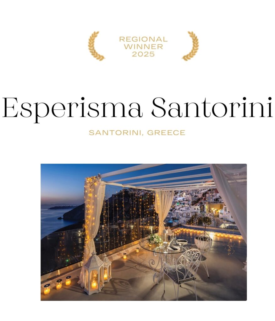 A Journey of Excellence, Supporting Athina Luxury Suites & Esperisma in the World Luxury Awards 2026.