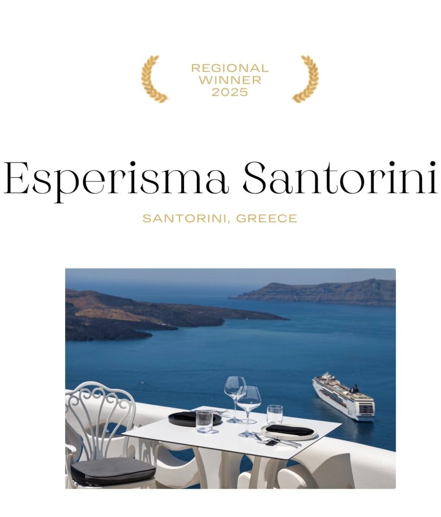 A Journey of Excellence, Supporting Athina Luxury Suites & Esperisma in the World Luxury Awards 2026.