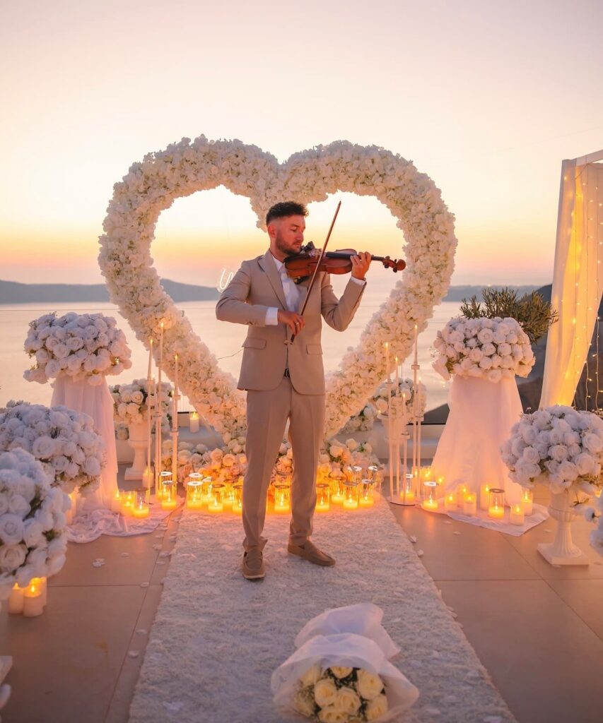 A Must-Do Destination Wedding Venue in Santorini